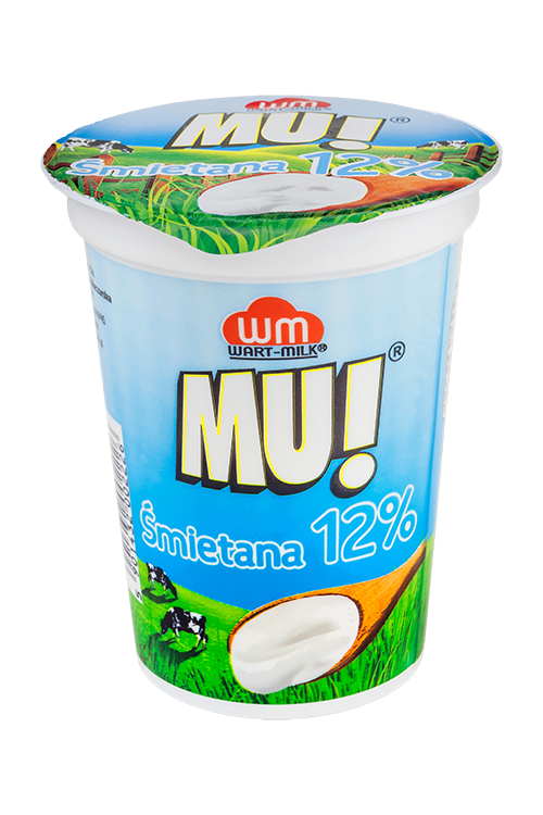 MU! Cream 12% of fat